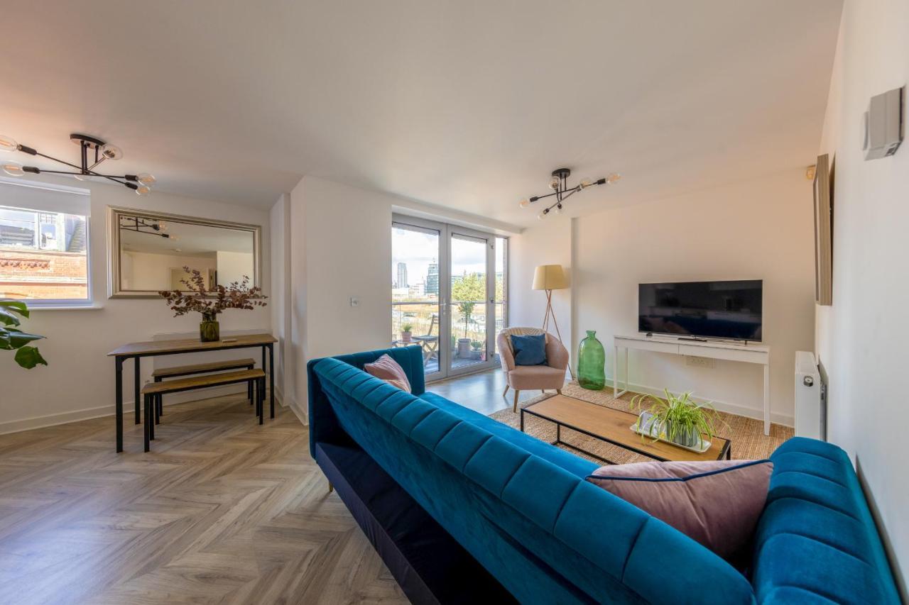 Central Shoreditch Flat By Box Park & Spitalfields Market 런던 외부 사진