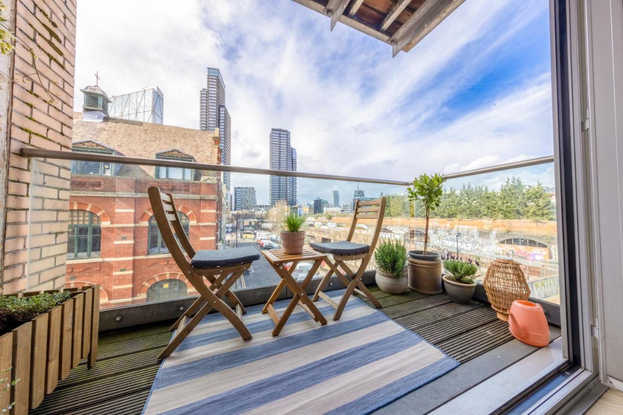 Central Shoreditch Flat By Box Park & Spitalfields Market 런던 외부 사진